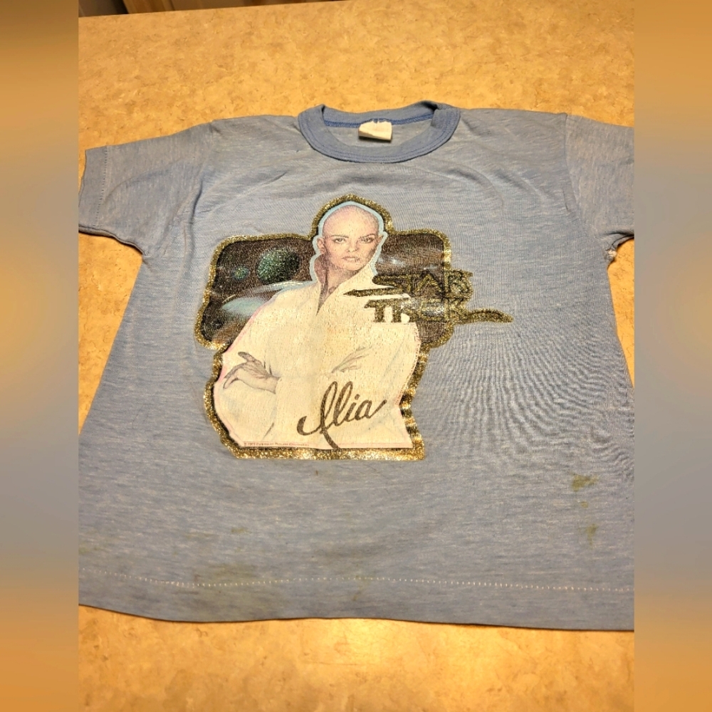 Rare Vintage toddler teeshirt from Star Trek the Motion Picture!  Ilia 1979